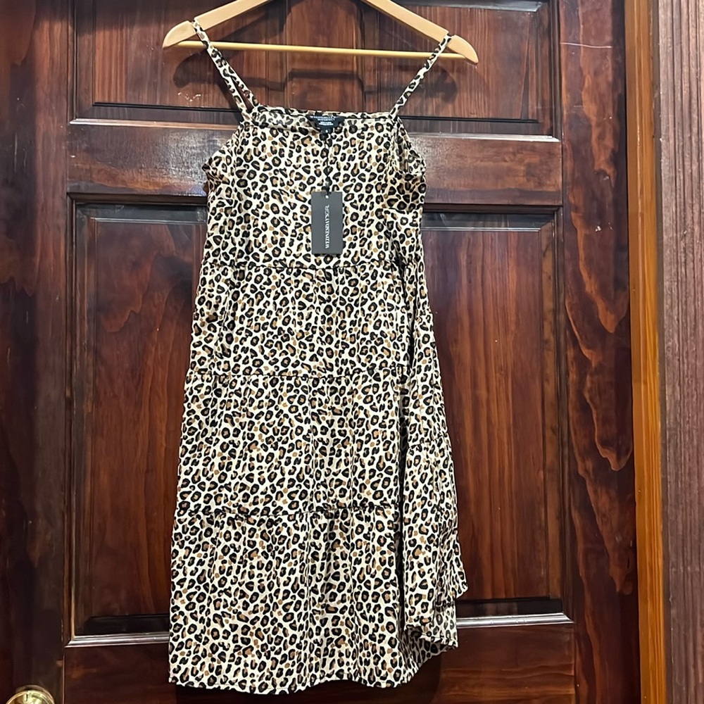Cheetah Print Maternity Dress